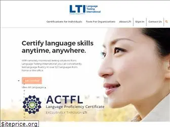 languagetesting.com