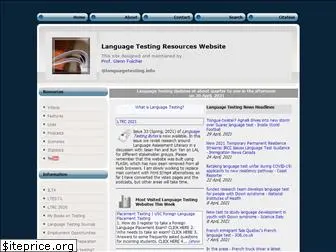 languagetesting.info