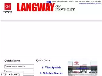 langwaytoyotaofnewport.com