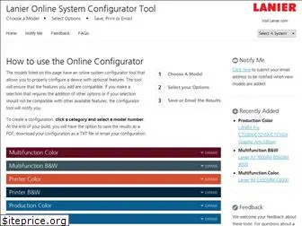 lanierconfigurator.com