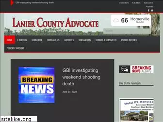 laniercountyadvocate.com