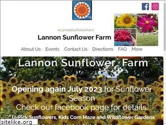 lannonsunflowerfarm.com