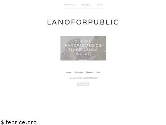 lanoforpublic.bigcartel.com