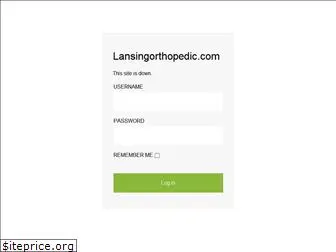 lansingorthopedic.com