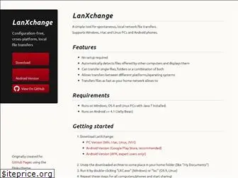 lanxchange.com