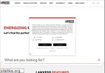 lanxess.com