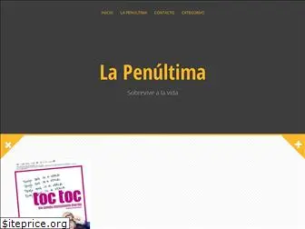 lapenultima.org