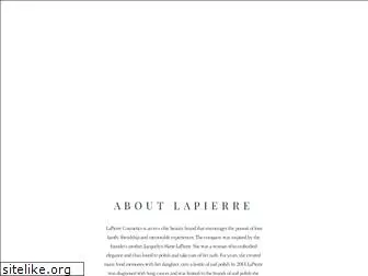 lapierrecosmetics.com