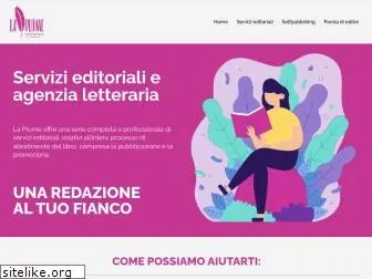 laplumeservizieditoriali.com