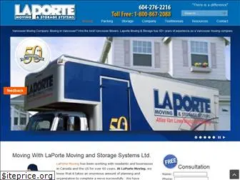 laportemoving.com