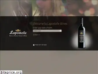 lapostollewines.com