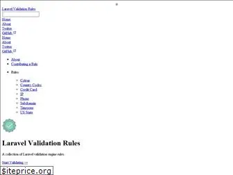 laravel-validation-rules.github.io