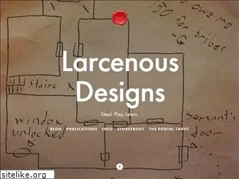 larcenousdesigns.com