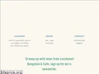 larchmontbungalowcafe.com