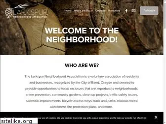 larkspurneighborhoodassociation.com