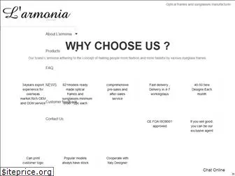 www.larmonia-glasses.com
