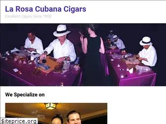 larosacubanacigars.com