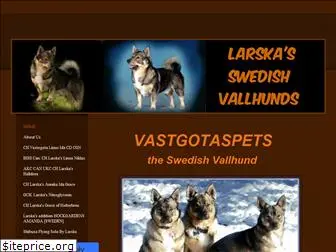 larskaswedishvallhunds.com