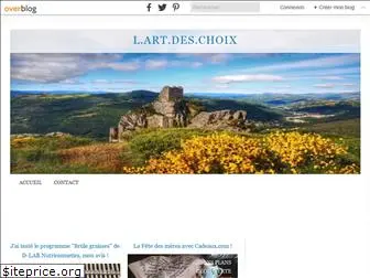 lartdeschoix.over-blog.com