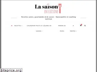 lasaisonencuisine.com