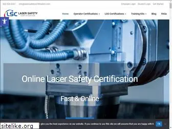 lasersafetycertification.com