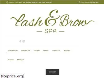 lashandbrowspa.net