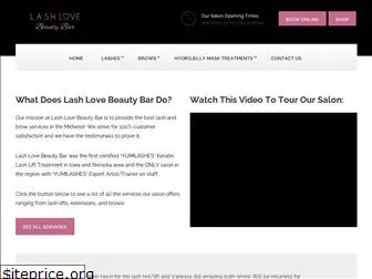 lashlovebeautybar.com