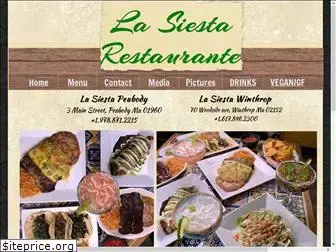 lasiestarestaurante.com