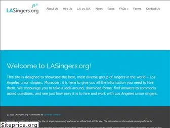lasingers.org