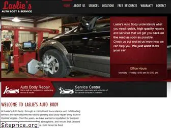 lasliesautobody.com