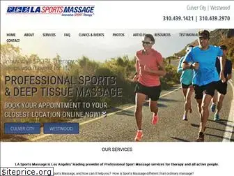 lasportsmassage.com