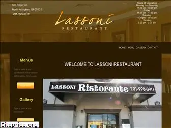 lassonirestaurant.com