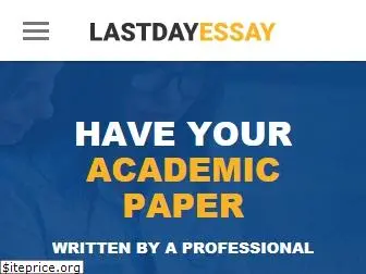 lastdayessay.com