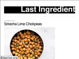 lastingredient.com