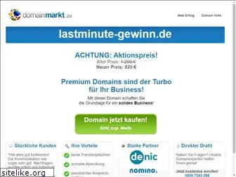 lastminute-gewinn.de