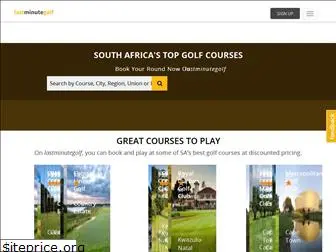 lastminutegolf.co.za