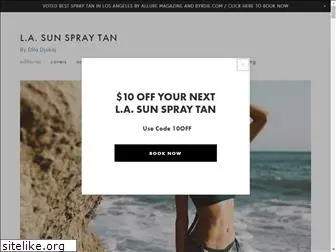 lasunspraytan.com