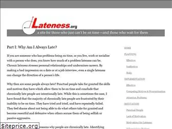 lateness.org
