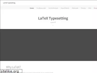 latextypesetting.com