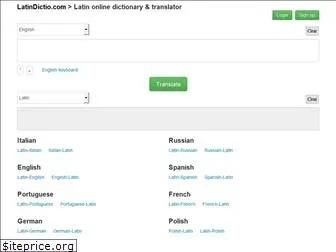latindictio.com