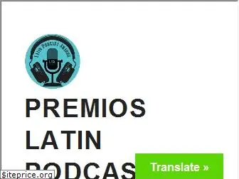 latinpodcastawards.com