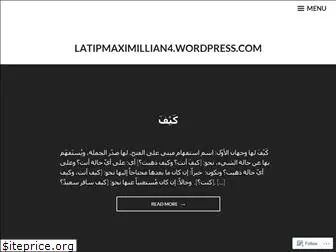 latipmaximillian4.wordpress.com