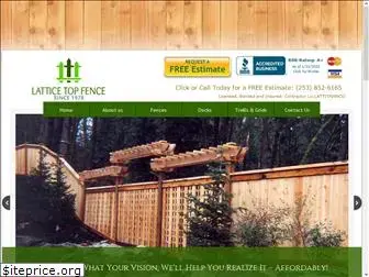 latticetopfence.com