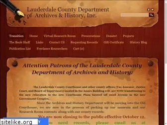 lauderdalecountymsarchives.org