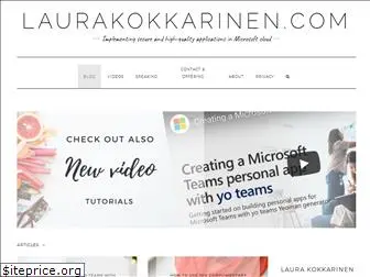 laurakokkarinen.com