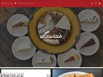 laurascheesecake.com