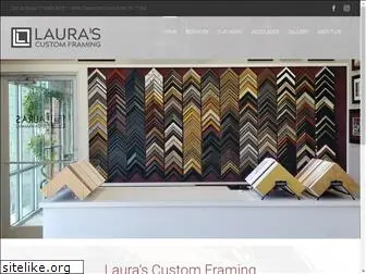 laurascustomframing.com