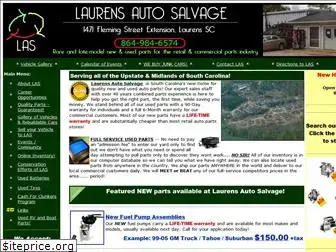 laurensautosalvage.com