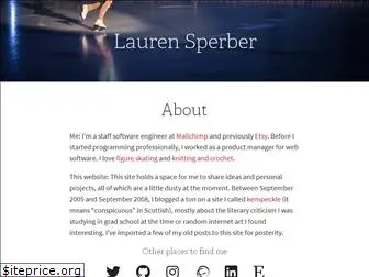 laurensperber.com