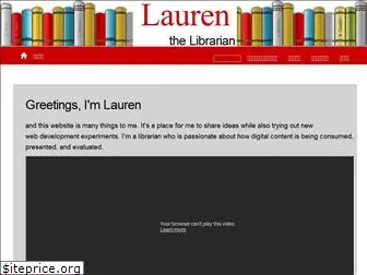 laurenthelibrarian.com